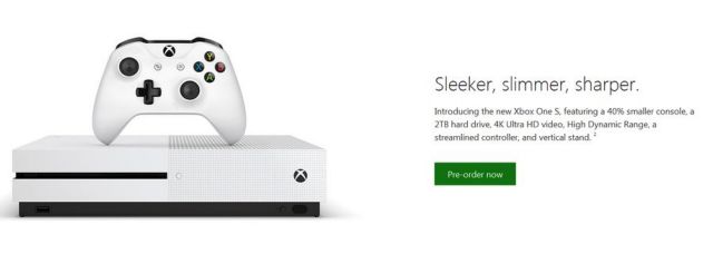 Αυτό είναι το μικρό Xbox One S;