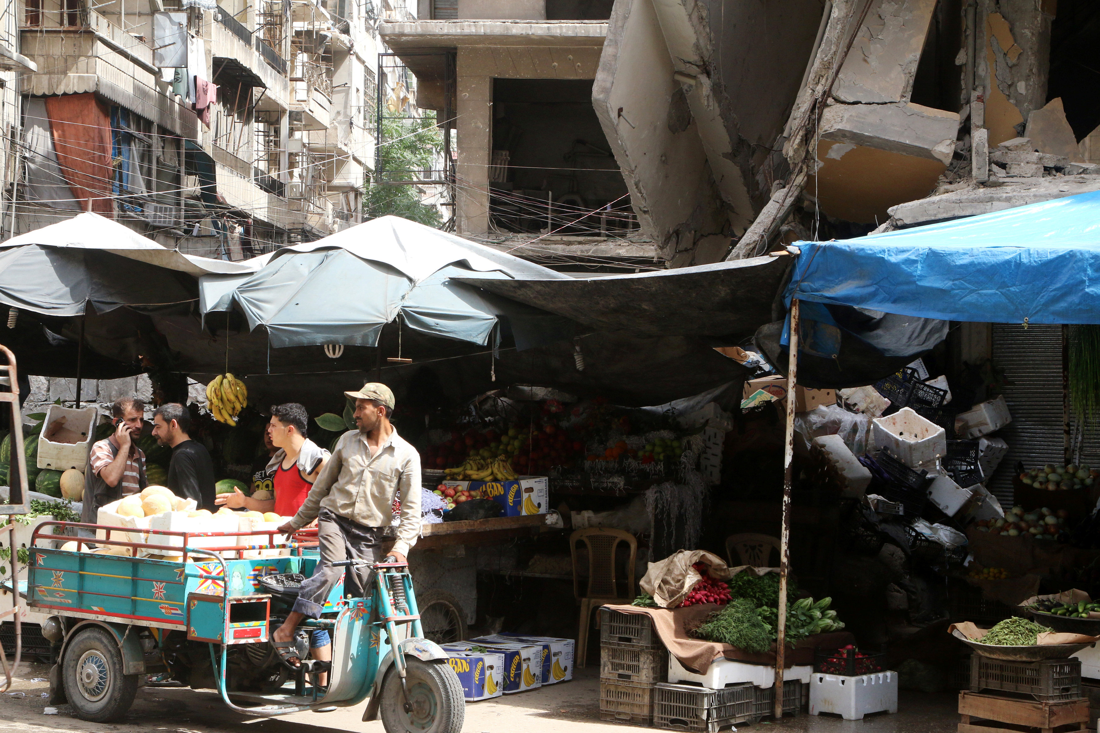 Σε ισχύ, σύμφωνα με τη Ρωσία, καθεστώς «ηρεμίας» στο Χαλέπι για δύο ημέρες