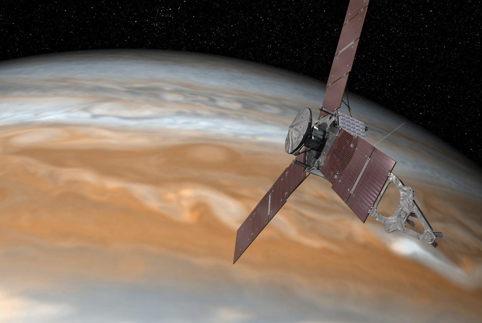 H Juno πλησιάζει στον Δία, έπειτα από ταξίδι πέντε χρόνων