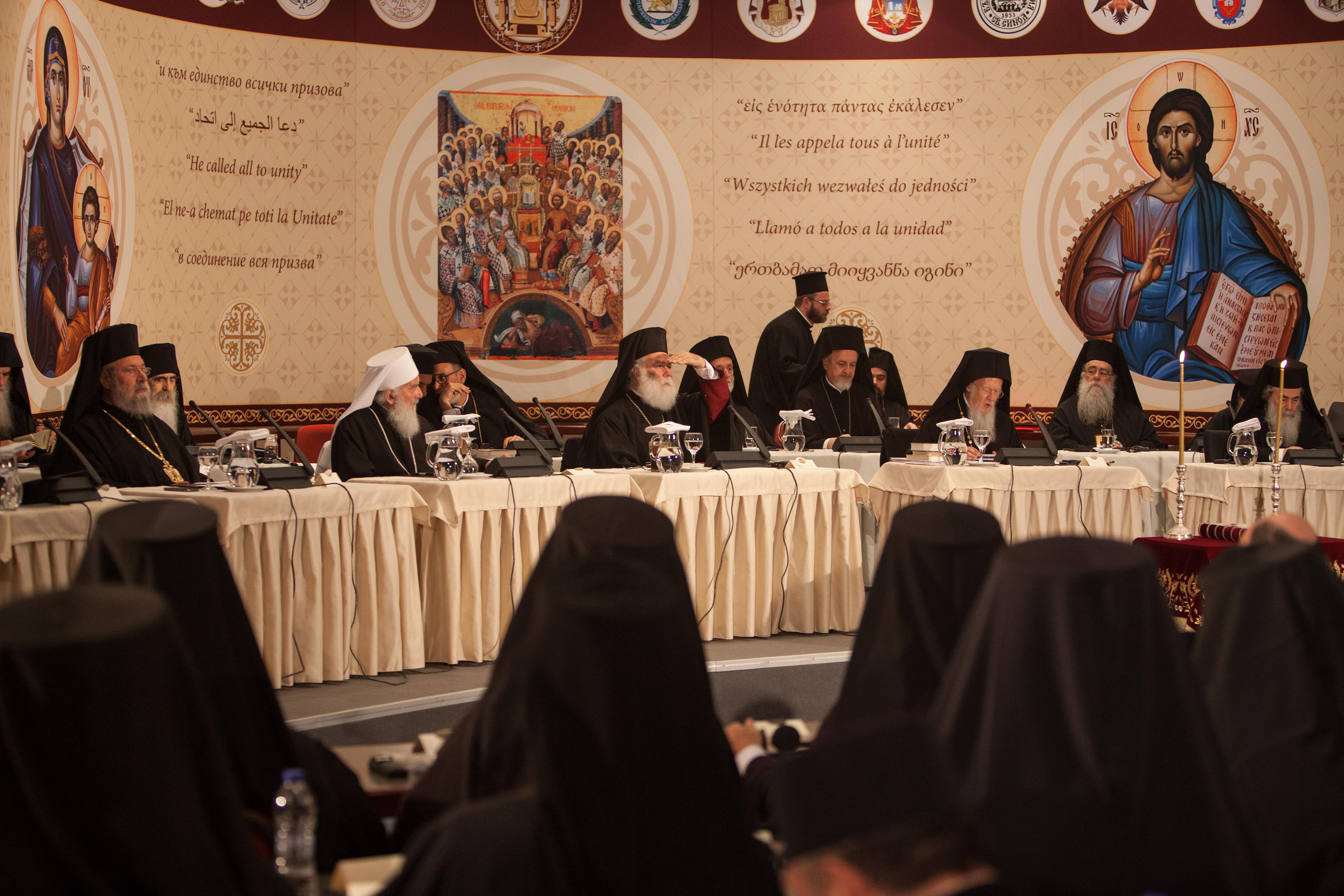 Σε εξέλιξη η Μεγάλη Σύνοδος των Ορθόδοξων Εκκλησιών