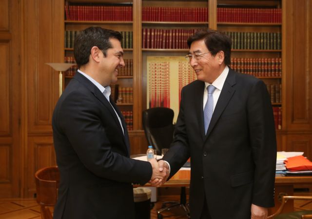 Εκπρόσωπο του Κομμουνιστικού Κόμματος Κίνας υποδέχτηκε ο Τσίπρας