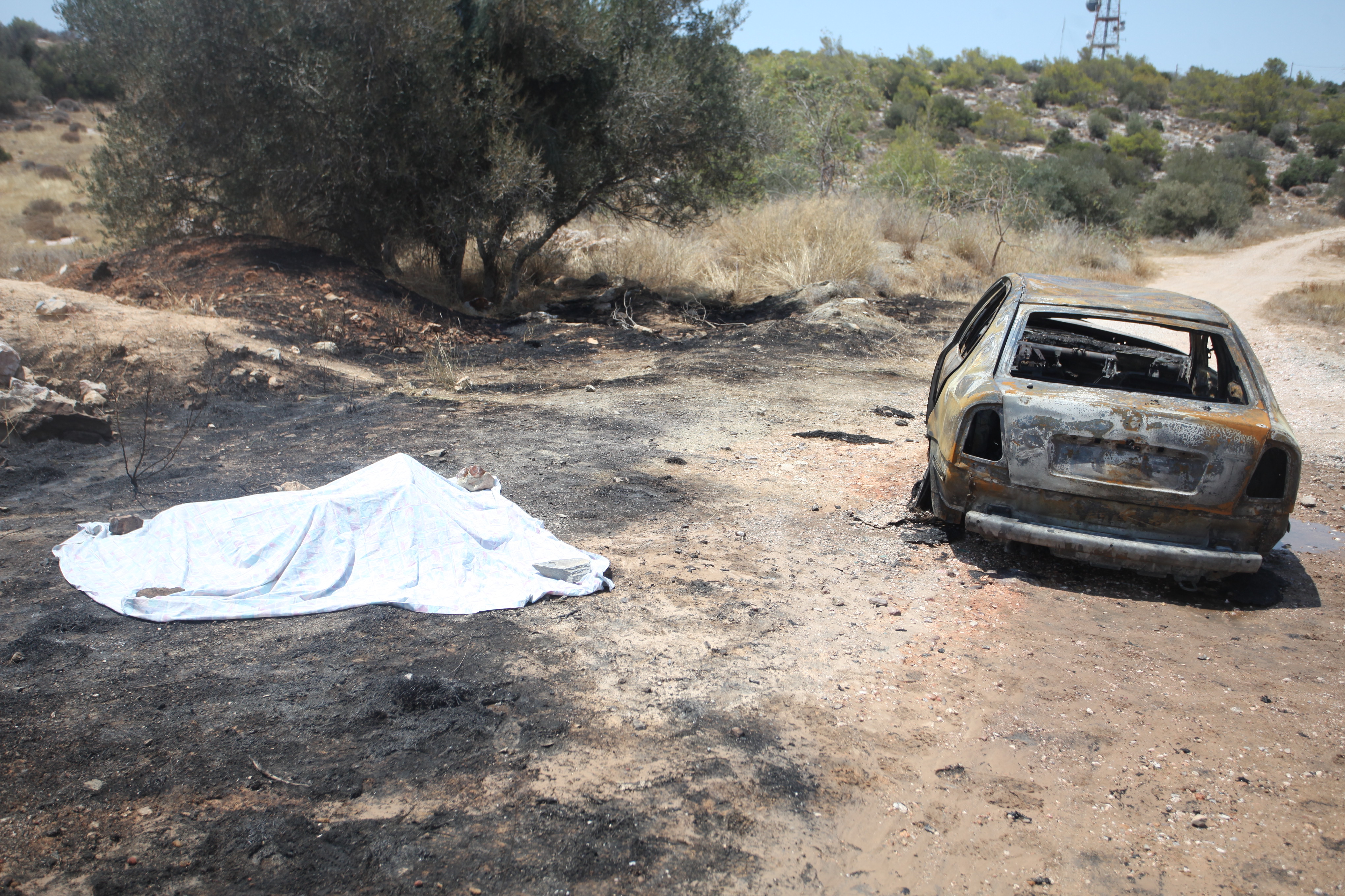 Απανθρακώθηκε οδηγός Ι.Χ. στην Αθηνών-Σουνίου