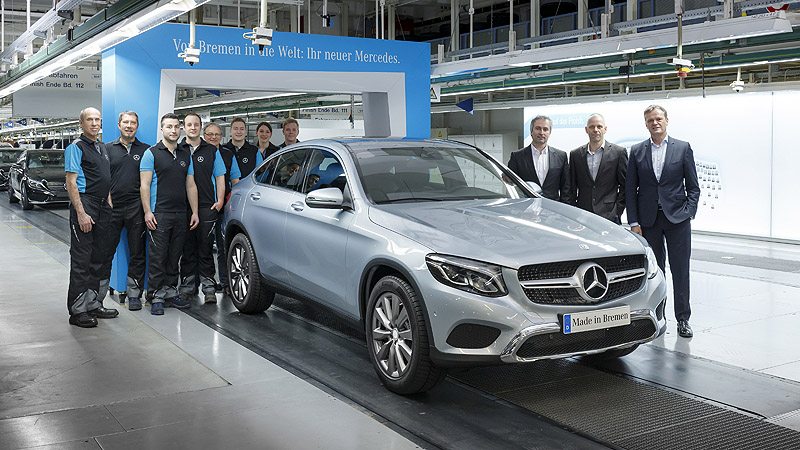 Έναρξη παραγωγής για την Mercedes-Benz GLC Coupe