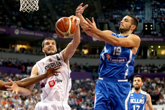 Βαριά «φιλική» ήττα της Εθνικής από τη Σερβία με 91-76