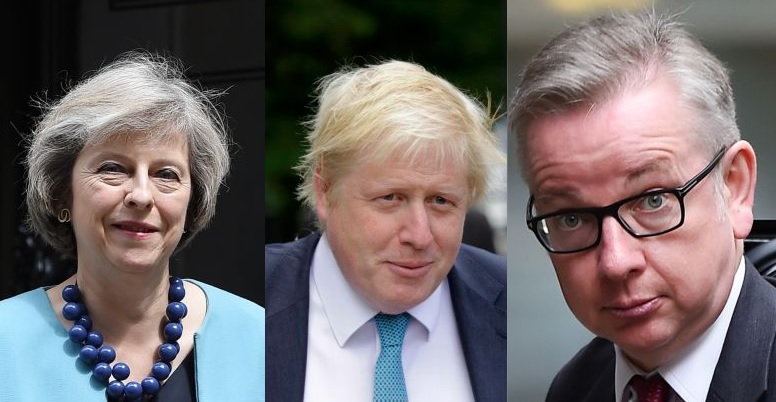 Τζόνσον και Τερέζα Μέι θέλουν τη βρετανική ηγεσία, «σφήνα» ο Γκόουβ