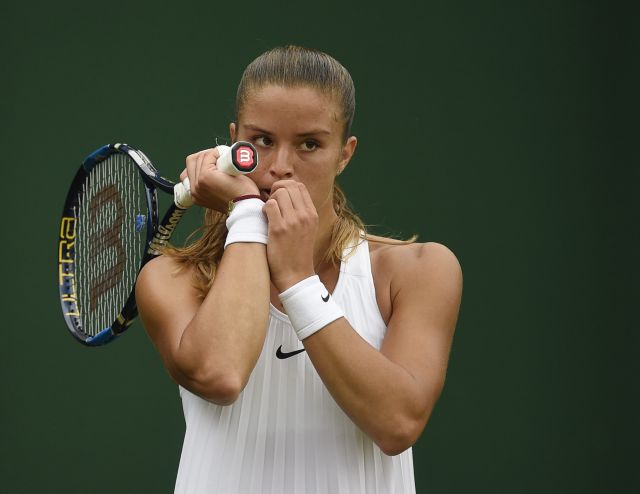 «Αντίο» στο Wimbledon με ψηλά το κεφάλι για τη Σάκκαρη