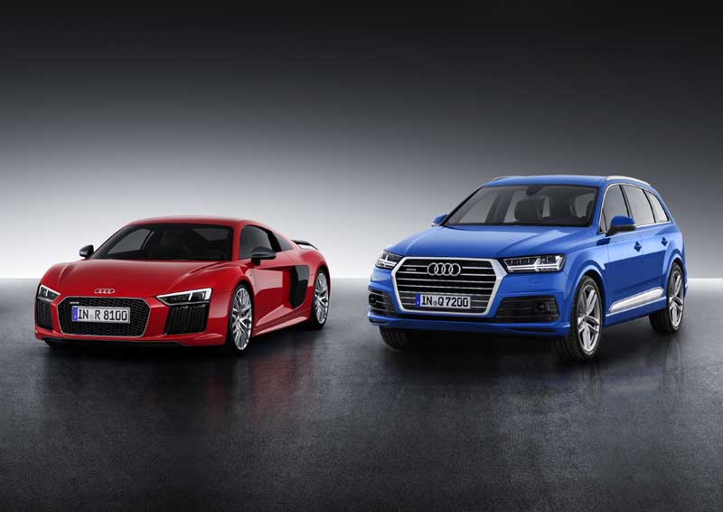 Tα νέα Audi R8 και Q7 «προσγειώνονται» στο Διεθνή Αερολιμένα Αθηνών