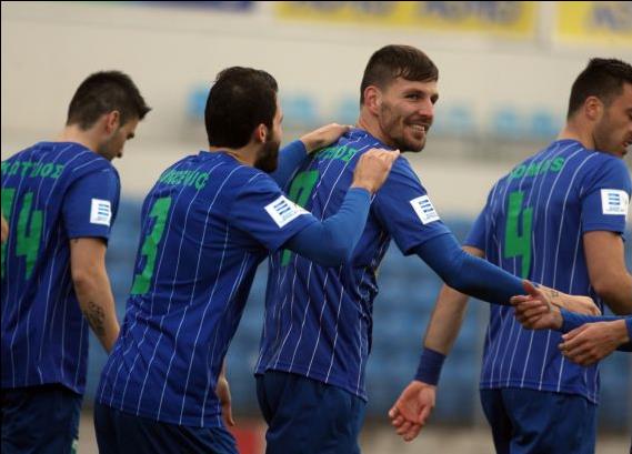 Ο Λεβαδειακός πέρασε από τη Λάρισα με δυο γκολ του Μάντζιου