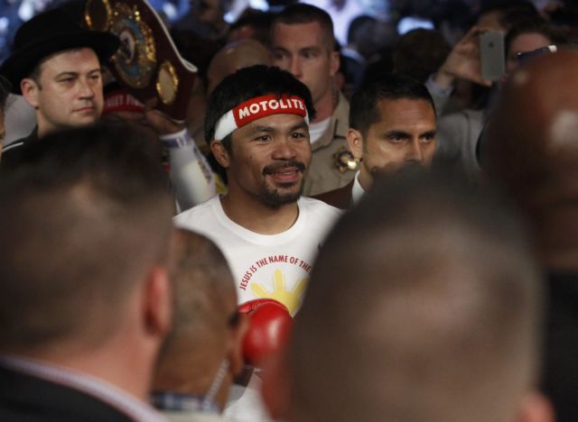 Έτοιμος να επιστρέψει στο ρινγκ ο Μάνι Πακιάο