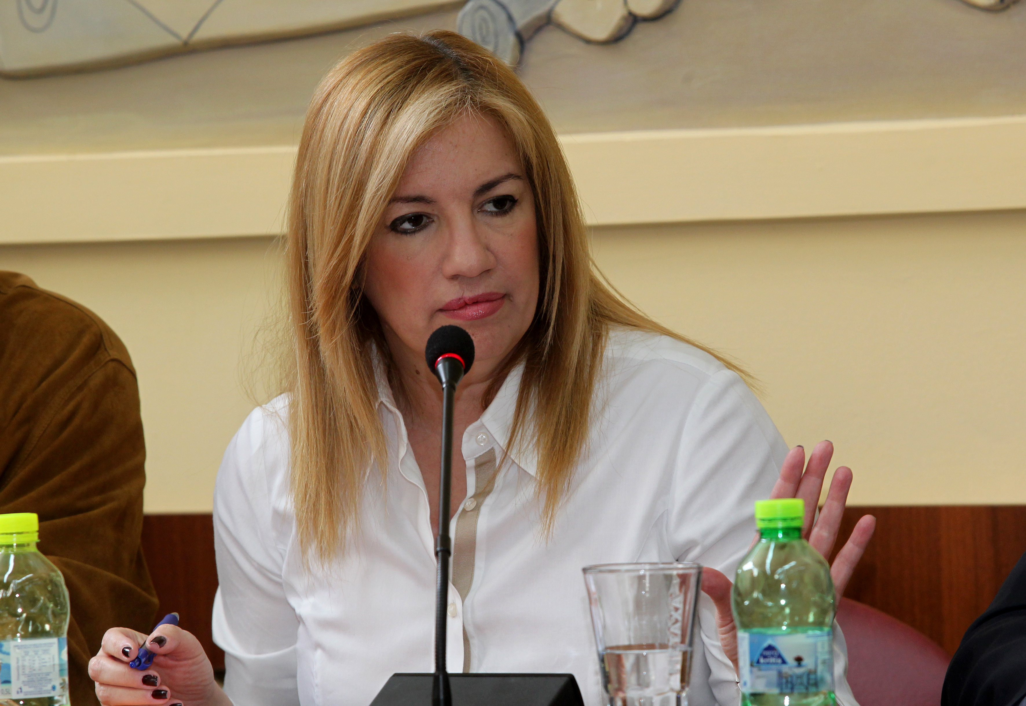 Δεν ψηφίζουμε τον εκλογικό νόμο, επανέλαβε η Φώφη Γεννηματά