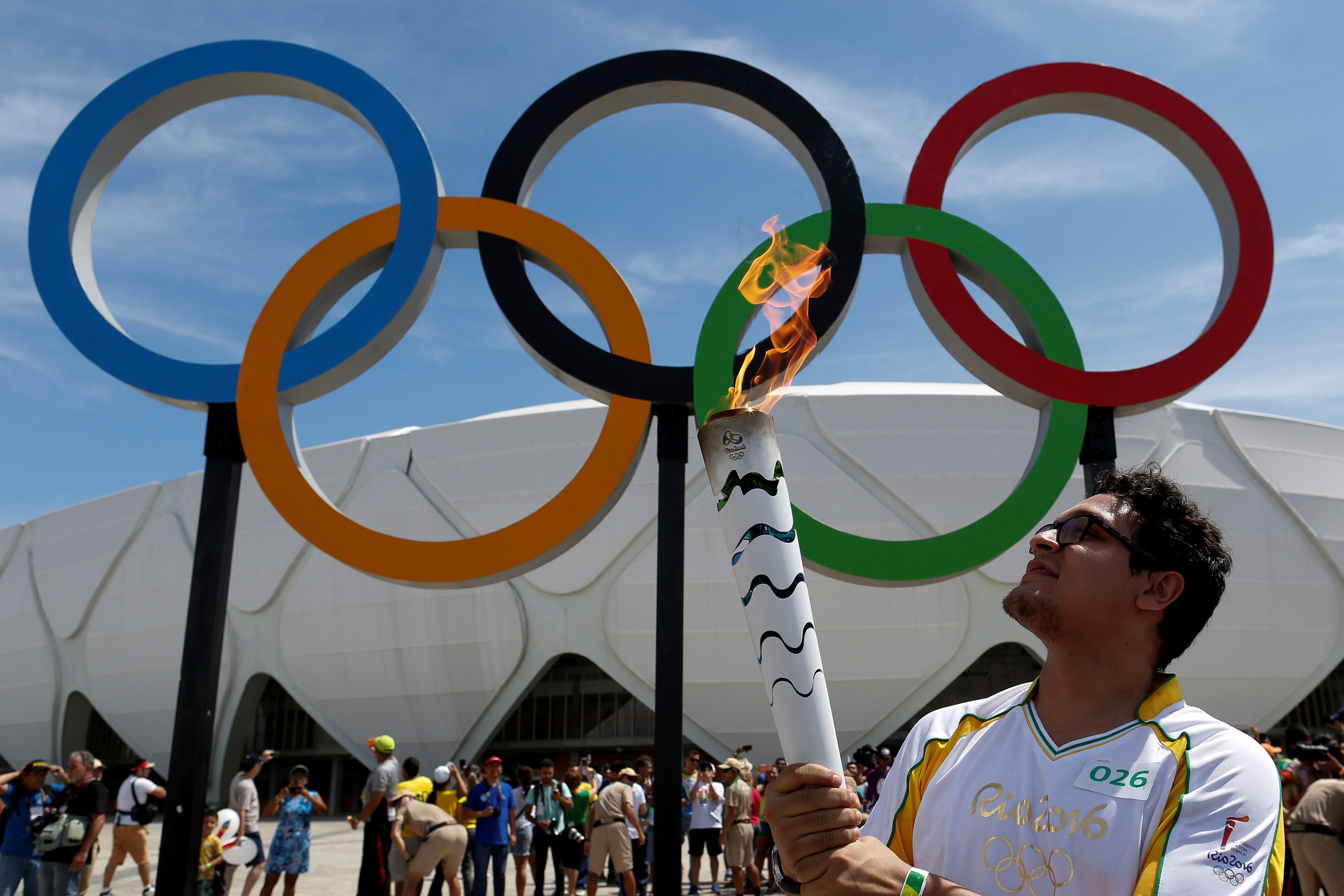 To ολυμπιακό πνεύμα πέρασε και δεν άγγιξε έναν νεαρό βραζιλιάνο