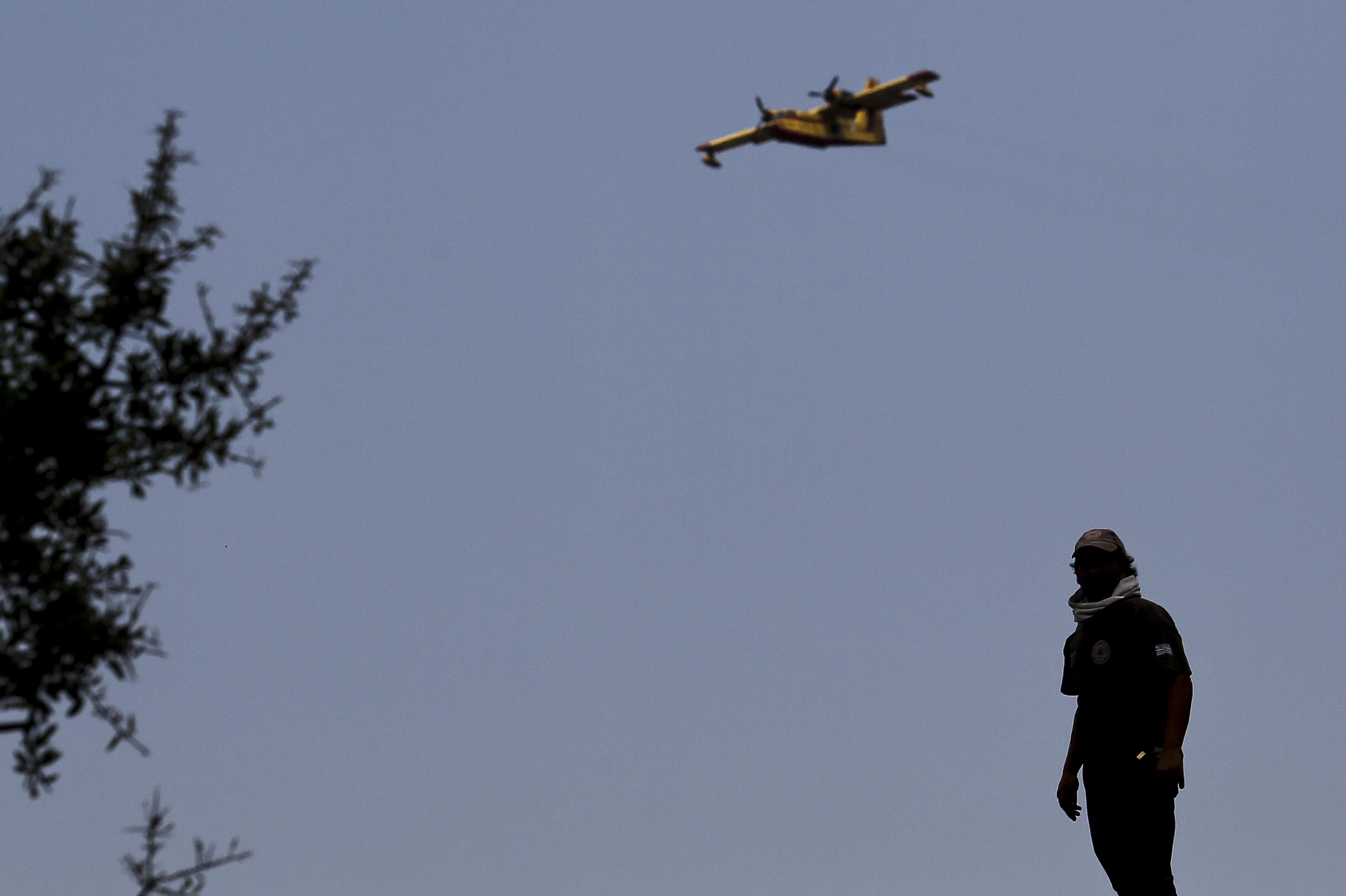 Υπό μερικό έλεγχο τέθηκε πυρκαγιά στα Κύθηρα