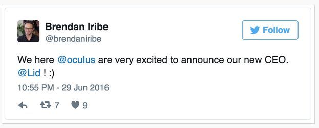 Θύμα χάκινγκ ο CEO της Oculus, ανακοίνωσε την αντικατάστασή του