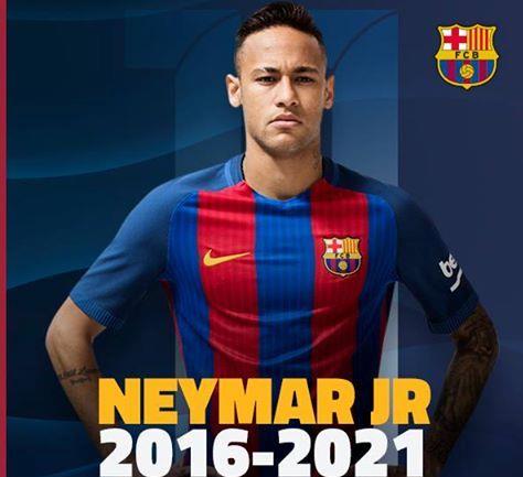 Υπέγραψε το νέο συμβόλαιο με τη Μπαρτσελόνα ο Νεϊμάρ