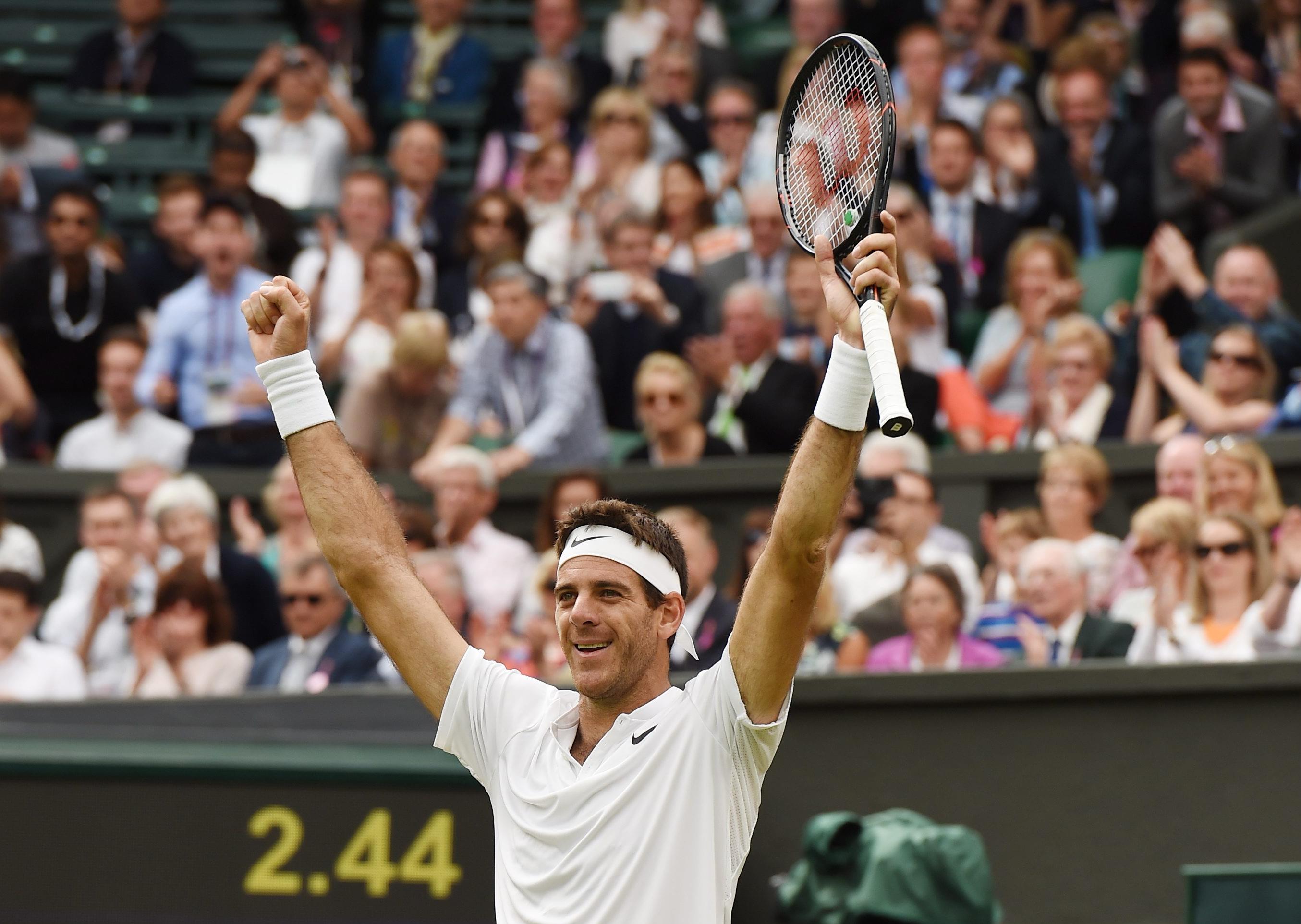 Ο Ντελ Πότρο απέκλεισε τον Βαβρίνκα στον 2ο γύρο του Wimbledon