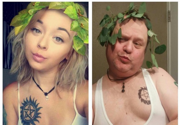 H κόρη βομβαρδίζει με selfie, o πατέρας τρολάρει με το ίδιο ακριβώς νόμισμα