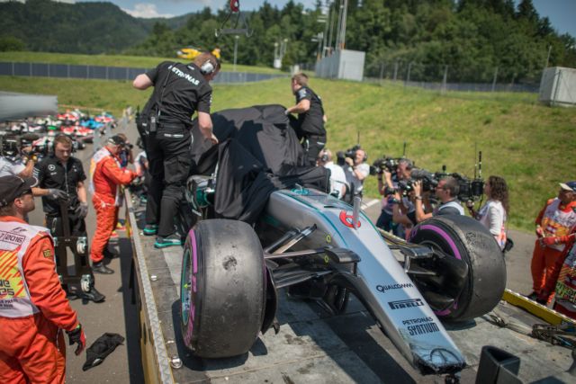 Ατύχημα Ρόσμπεργκ στην Αυστρία, πρόβλημα στην Mercedes