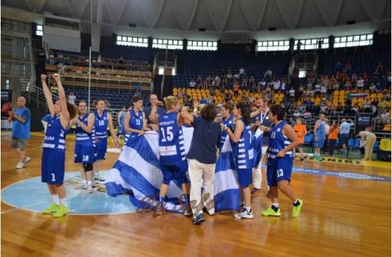 Στην κορυφή της Ευρώπης η Εθνική κωφών γυναικών μπάσκετ