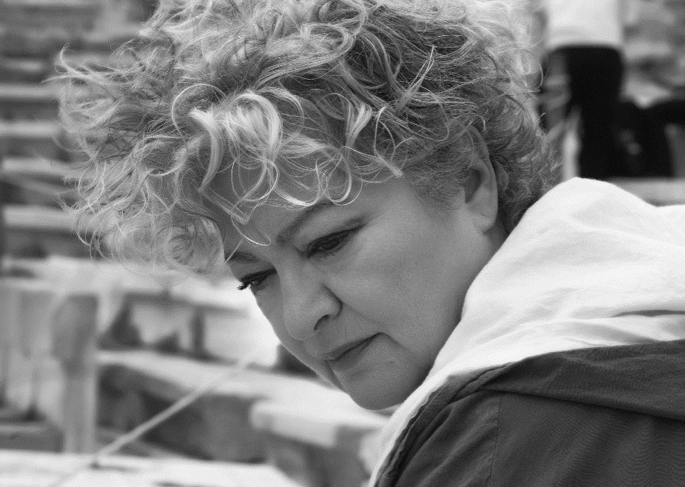 Η Τάνια Τσανακλίδου στο Μικρό Θέατρο της Αρχαίας Επιδαύρου