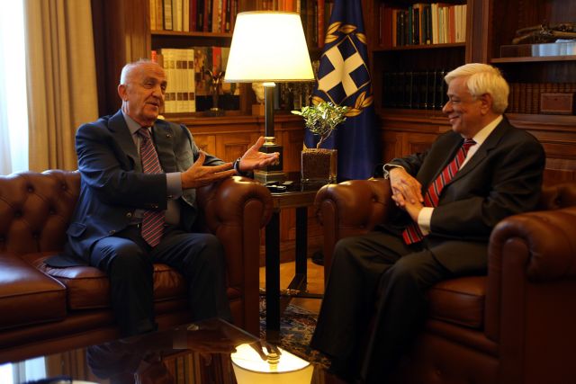 Προσφυγικό και τρομοκρατία στη συνάντηση Παυλόπουλου με τον λιβανέζο υπουργό Άμυνας