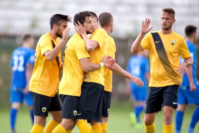 Η ΑΕΚ 1-0 την Μπάνικ Οστράβα σε φιλικό που έβρεχε (και) κλωτσιές