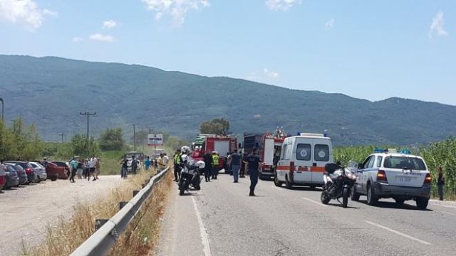 Τροχαίο με 9 τραυματίες στην ΕΟ Αντιρρίου-Αγρινίου