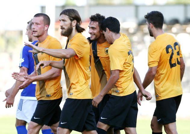 Φιλική νίκη της ΑΕΚ με 1-0 επί της Βίγκρι