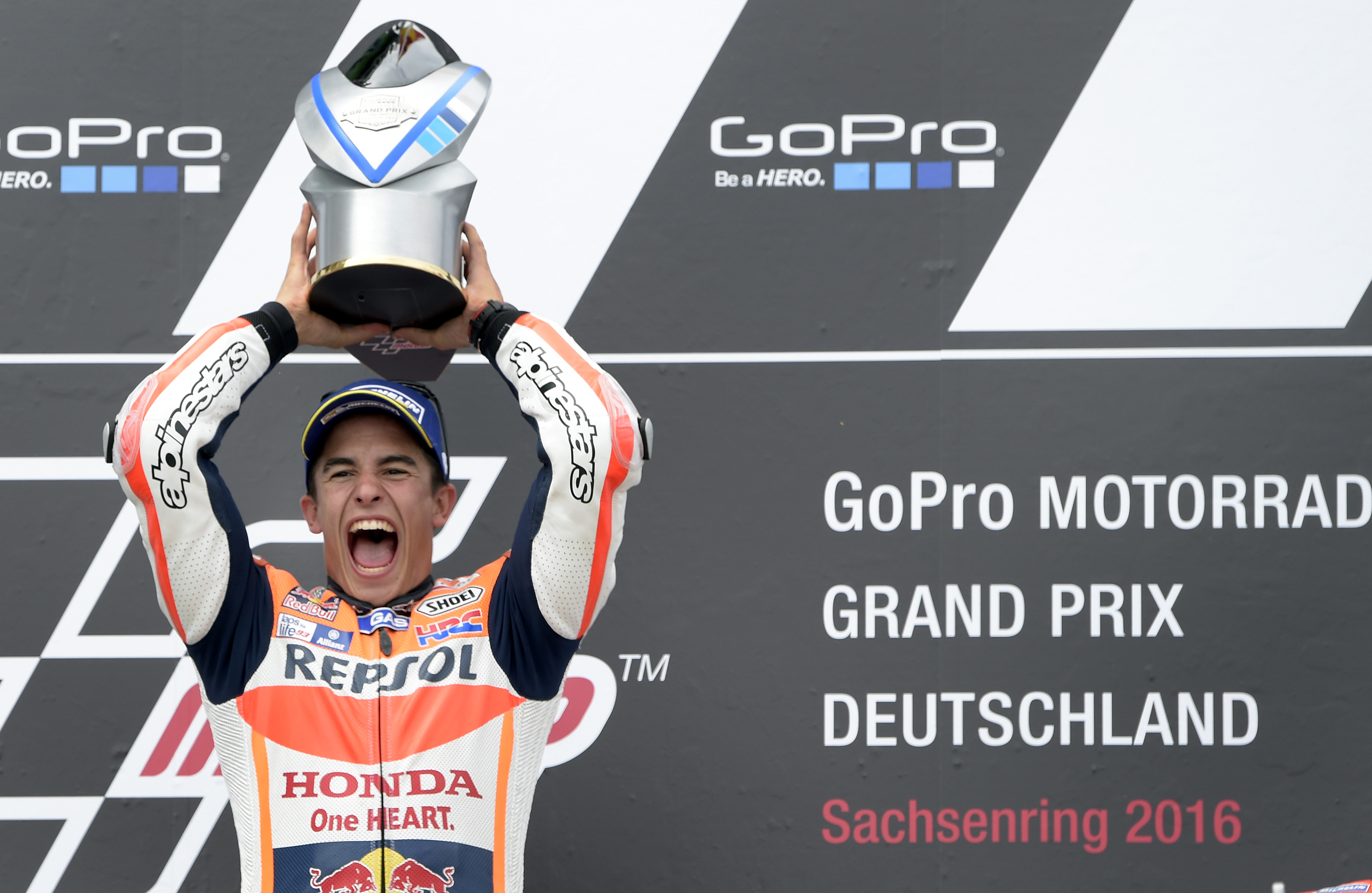 ΜotoGP – Sachsenring 2016: Νίκη για τον Μ. Μarquez, μακριά από την κορυφή οι Rossi και Lorenzo