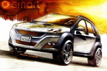 Επανέρχονται τα σενάρια για ένα crossover από την smart