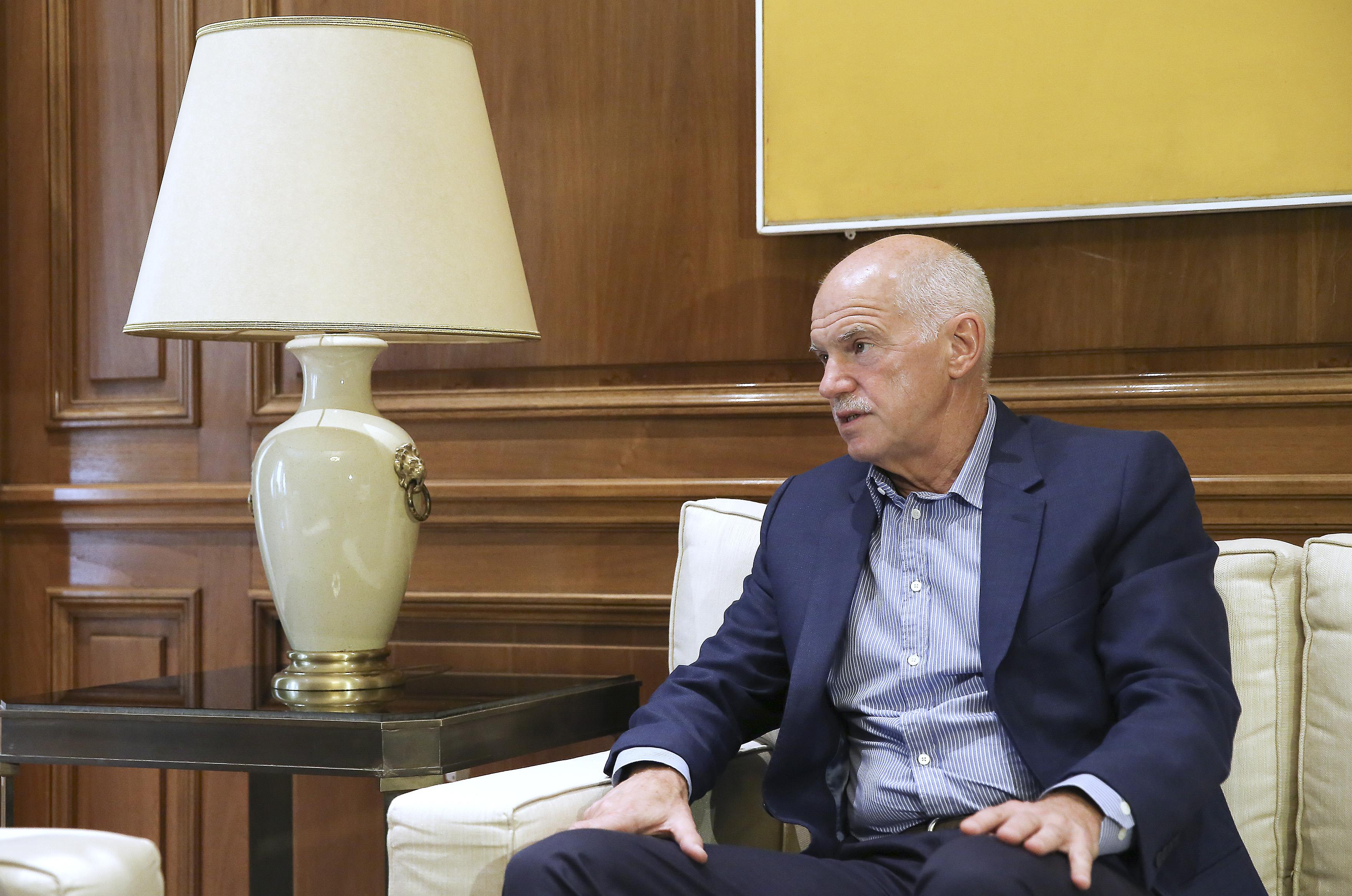 Παπανδρέου: Προϋπόθεση της απλής αναλογικής, το σπάσιμο των περιφερειών