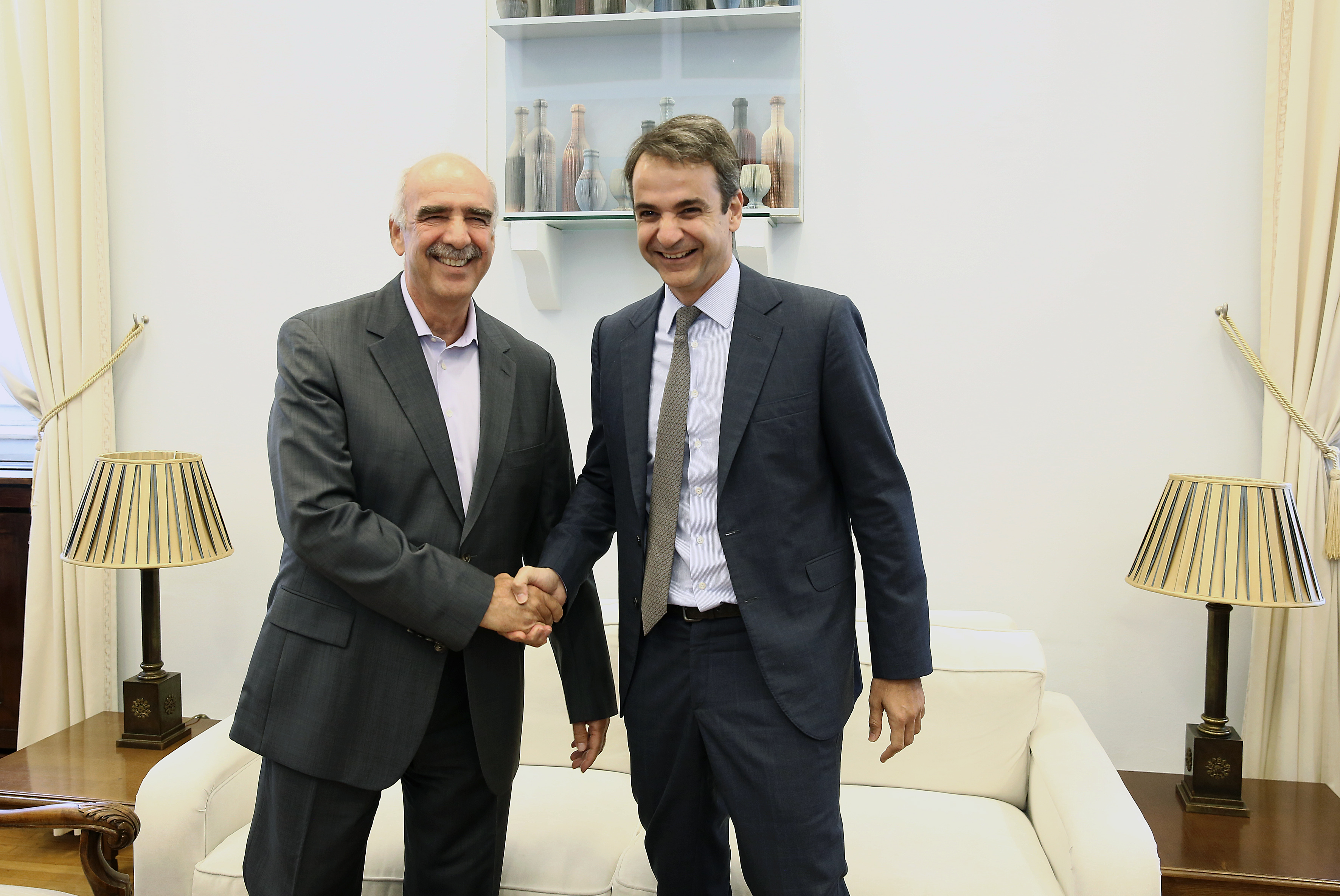 «Όλα καλά» το σχόλιο Μεϊμαράκη μετά το ραντεβού με Κυρ.Μητσοτάκη