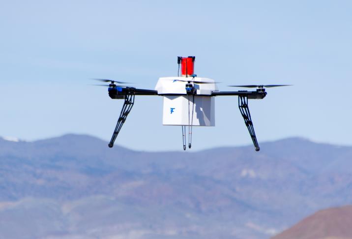 Ιστορική πρώτη διανομή με drone στις ΗΠΑ
