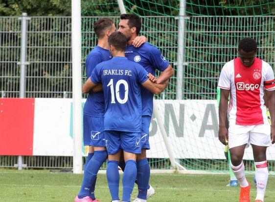 Ισόπαλος ο Ηρακλής σε φιλικό με τον Άγιαξ