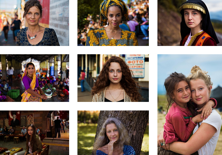 «Ο Άτλας της Ομορφιάς» μέσα από υπέροχες εικόνες γυναικών