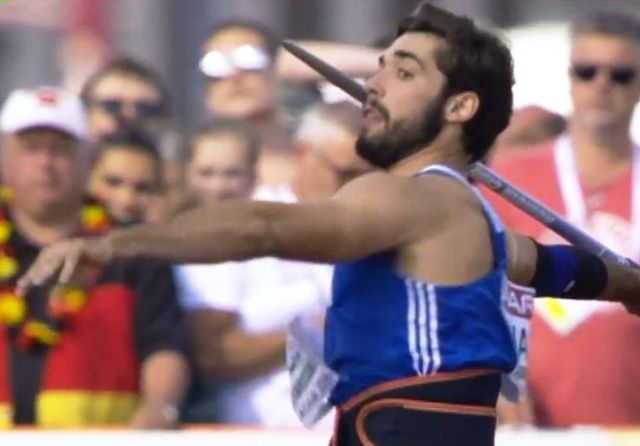 «Εξαφάνισε» το ακόντιο ο Κυριαζής στο Πανελλήνιο πρωτάθλημα Νέων