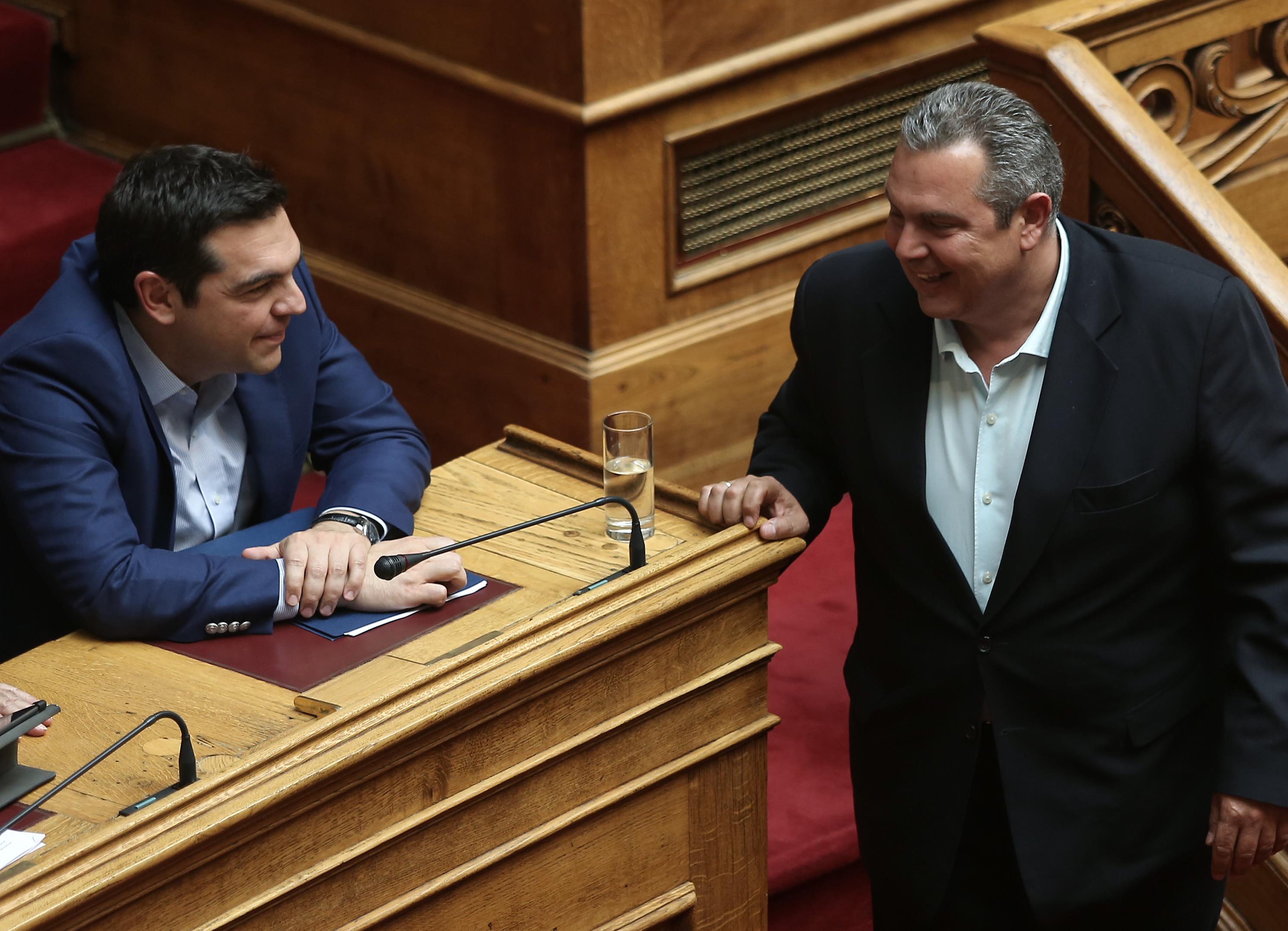 Ουδέν σχόλιο στην κυβέρνηση για τη νέα διαφοροποίηση των ΑΝΕΛ