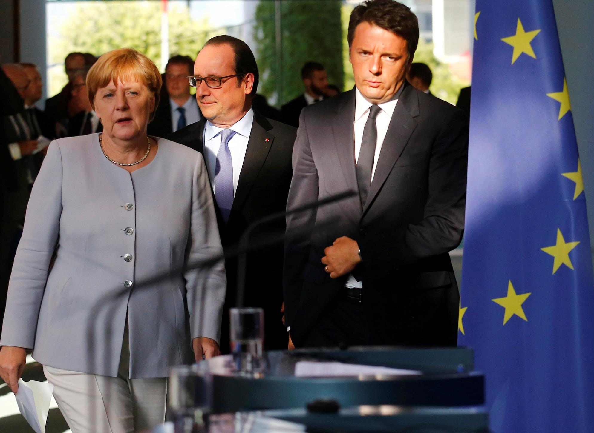 Η Ευρώπη συνεχίζει μετά το Brexit, το μήνυμα Ιταλίας, Γερμανίας, Γαλλίας