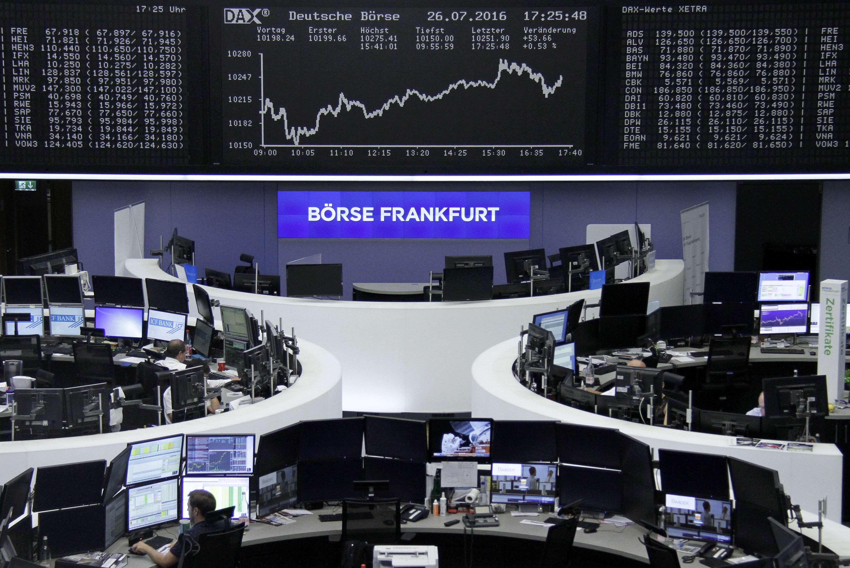 Μικρή άνοδος στις αποδόσεις των ομολόγων της Ευρωζώνη