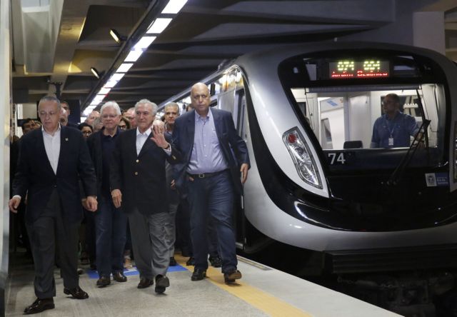 «Ανοιξε» μόνο για ολυμπιακή χρήση η νέα γραμμή του μετρό στο Ρίο