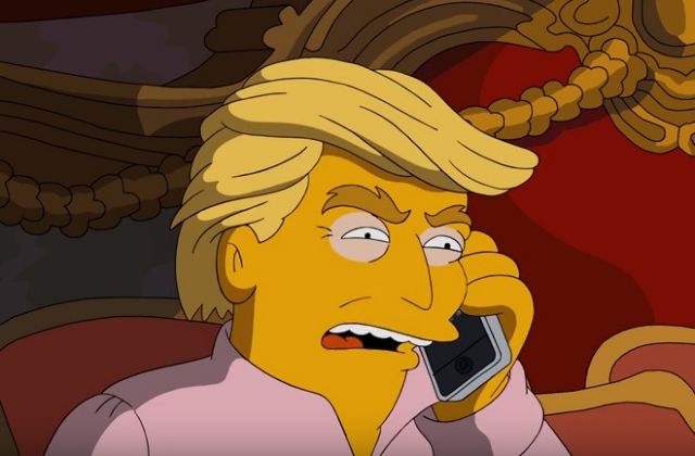 Oι Simpsons τα βάζουν με τον Τραμπ: Ποιον θέλετε τη νύχτα στο Λευκό Οίκο;