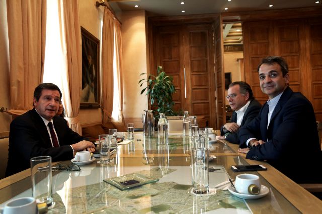Για θέματα ασφάλειας συζήτησαν Μητσοτάκης – Καμίνης