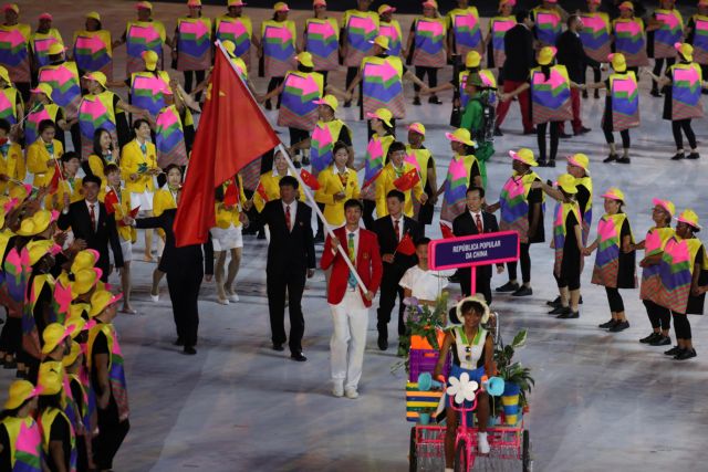 Ολυμπιακοί Αγώνες: Παράπονα από τους Κινέζους για λάθη στις σημαίες τους