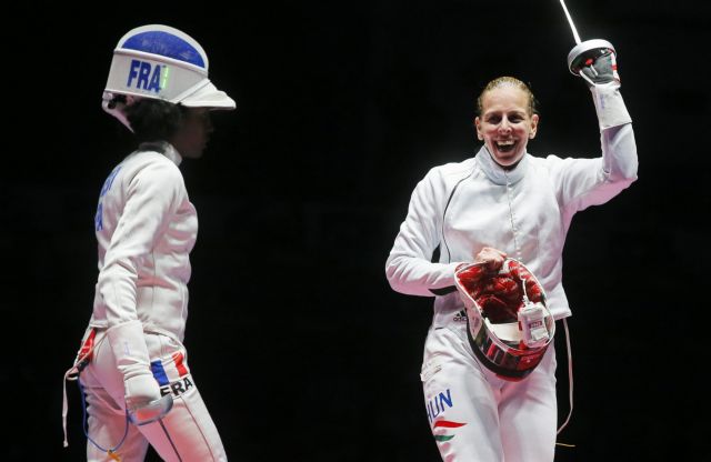 Ξιφασκία: Χρυσό με ανατροπή για την Ουγγαρέζα Σας