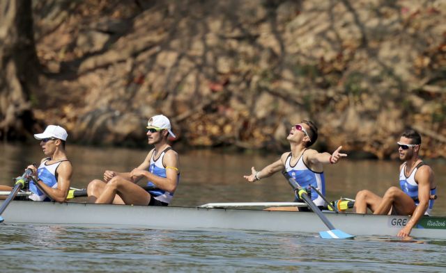 Κωπηλασία: Στον τελικό οι Έλληνες της τετρακώπου ελαφρών βαρών