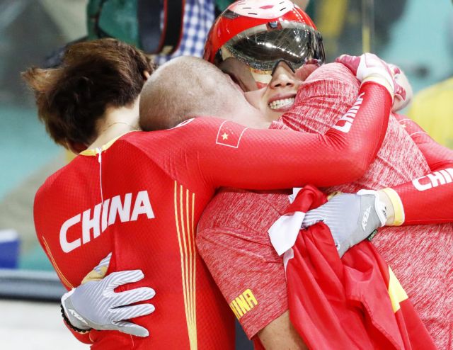 Ποδηλασία (Γ): Παγκόσμιο ρεκόρ και χρυσό μετάλλιο για τις Κινέζες