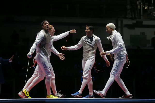 Ξιφασκία (Α): «Χρυσή» η Ρωσία στο ομαδικό, ασημένιο η Γαλλία, Χάλκινο οι ΗΠΑ