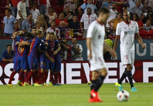 Προβάδισμα κατάκτησης του Super Cup Ισπανίας για τη Μπαρτσελόνα