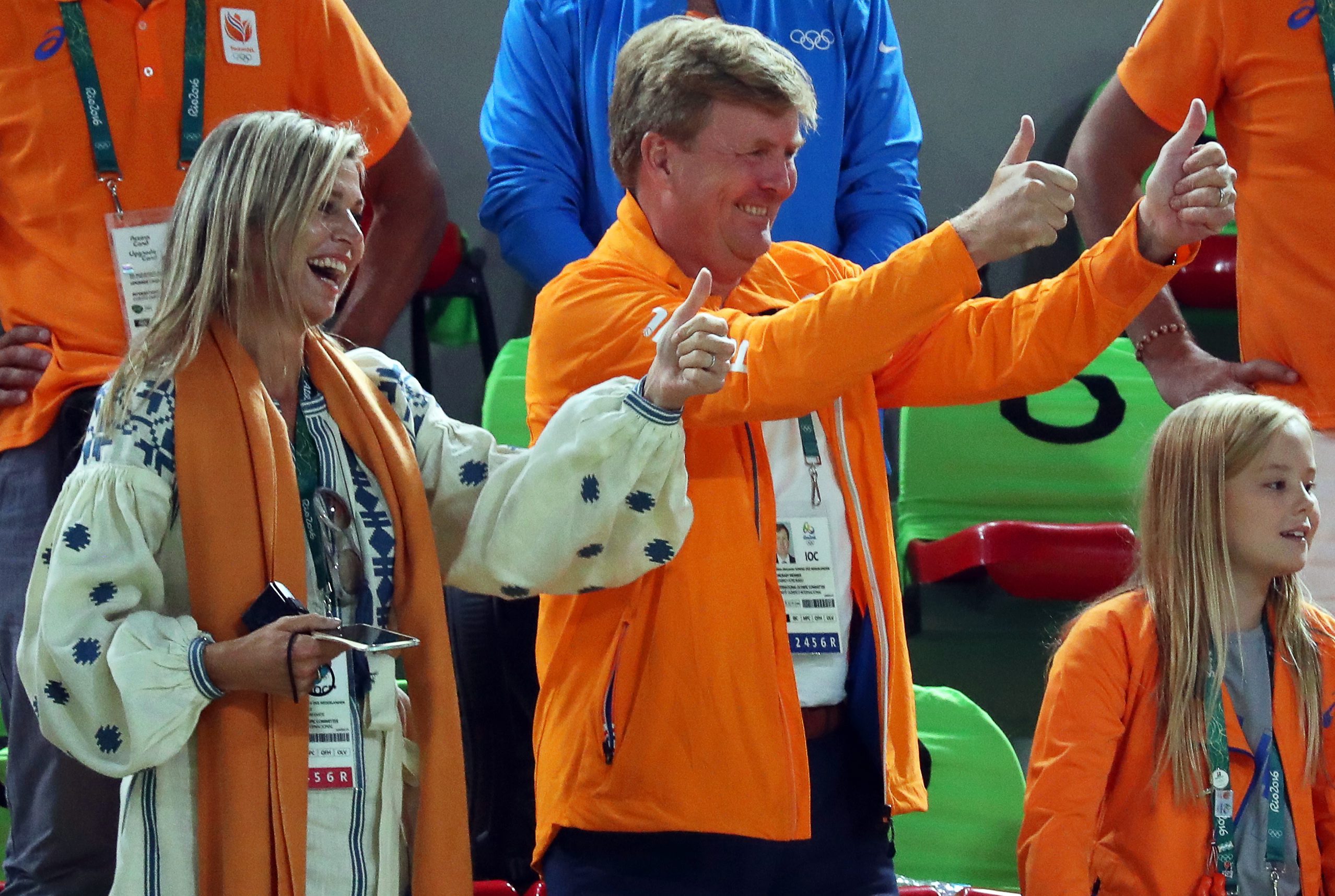 Όταν η αργεντινή βασίλισσα της Ολλανδίας βρέθηκε σε αγώνα χόκεϊ