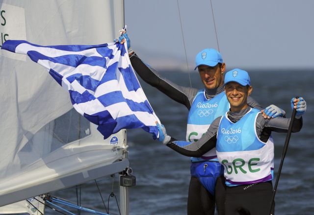 «Χάλκινοι» Μάντης / Καγιαλής στα 470 της Ιστιοπλοΐας