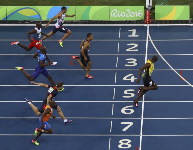 Τρίτο συνεχόμενο χρυσό μετάλλιο στα 200μ. ο Μπολτ σε Ολυμπιακούς Αγώνες